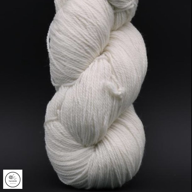 Ufarvet Silke - Merino 400